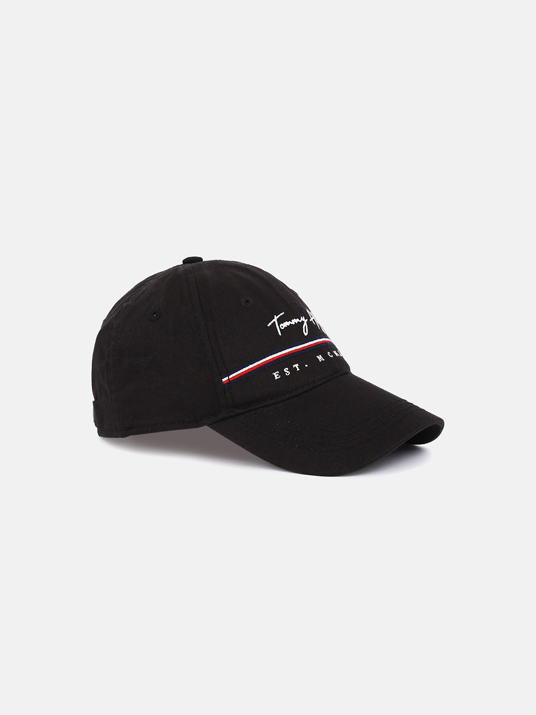 

Tommy Hilfiger Men Embroidered Cotton Baseball Cap, Black