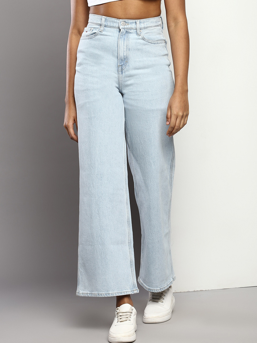 

Tommy Hilfiger Women Wide Leg Jeans, Blue