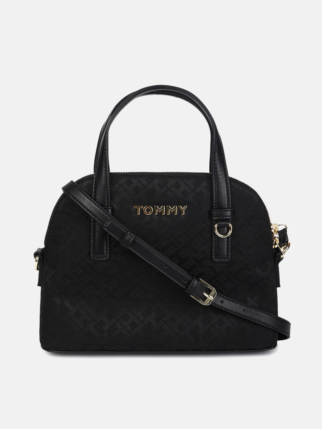 

Tommy Hilfiger Structured Handheld Bag, Black