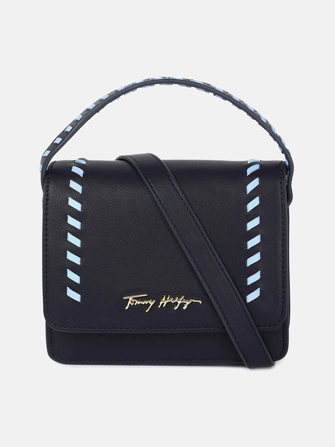 

Tommy Hilfiger Structured Handheld Bag, Navy blue
