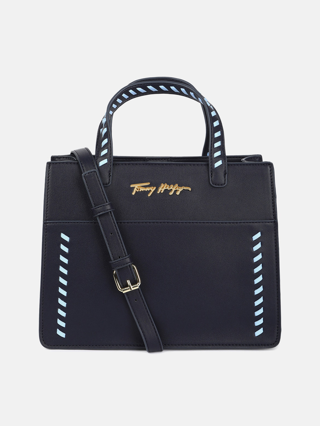 

Tommy Hilfiger Structured Handheld Bag, Navy blue