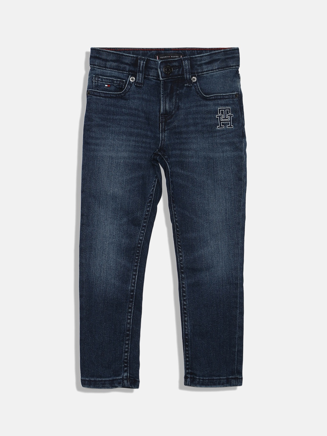 

Tommy Hilfiger Boys Light Fade Jeans, Blue