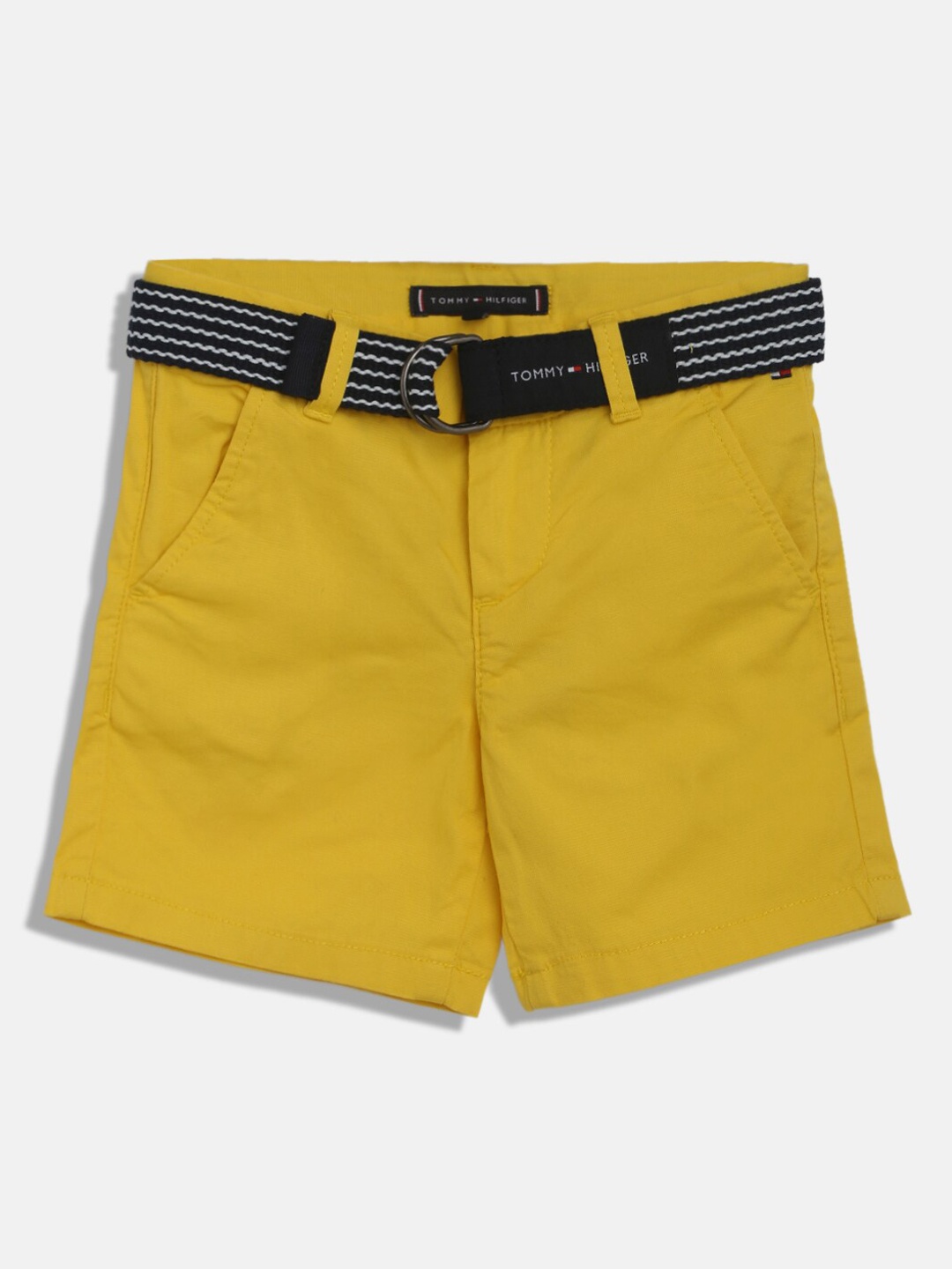 

Tommy Hilfiger Boys Mid-Rise Regular Shorts, Yellow