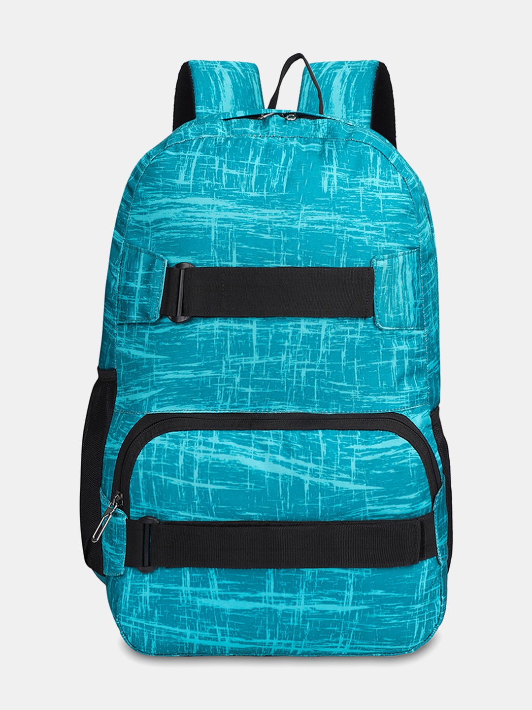 

THE CLOWNFISH Hamilton Ergonomic Water Resistant Padded Backpack, Turquoise blue