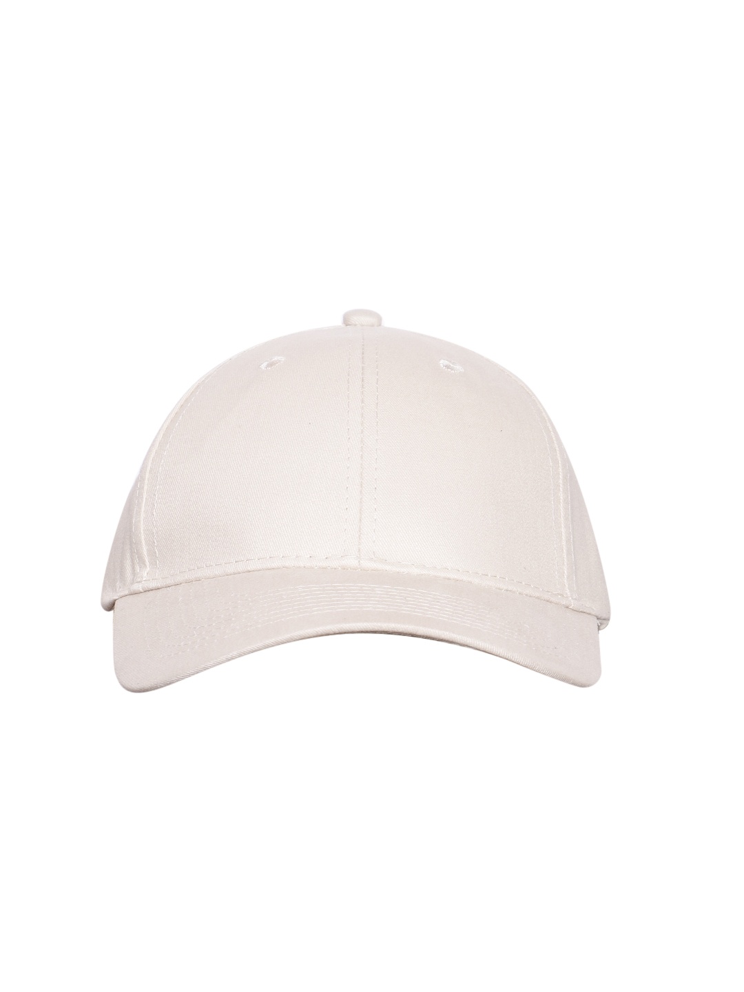 

boohooMAN Cotton Baseball Cap, Off white