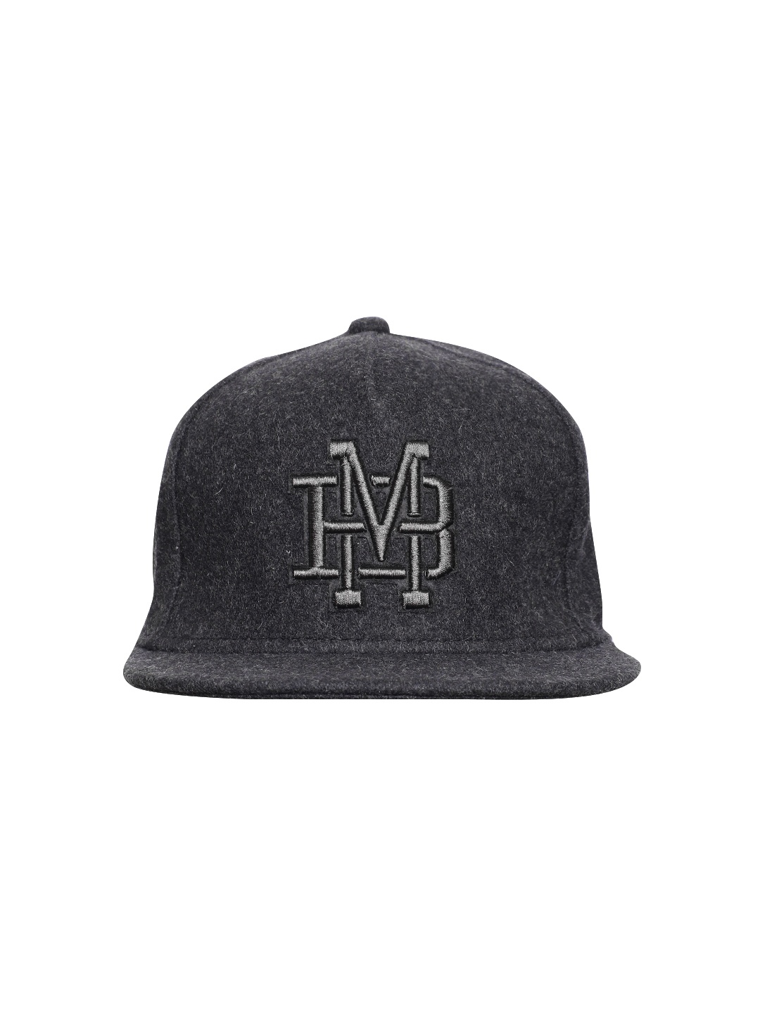 

boohooMAN Embroidered Snapback Cap, Black
