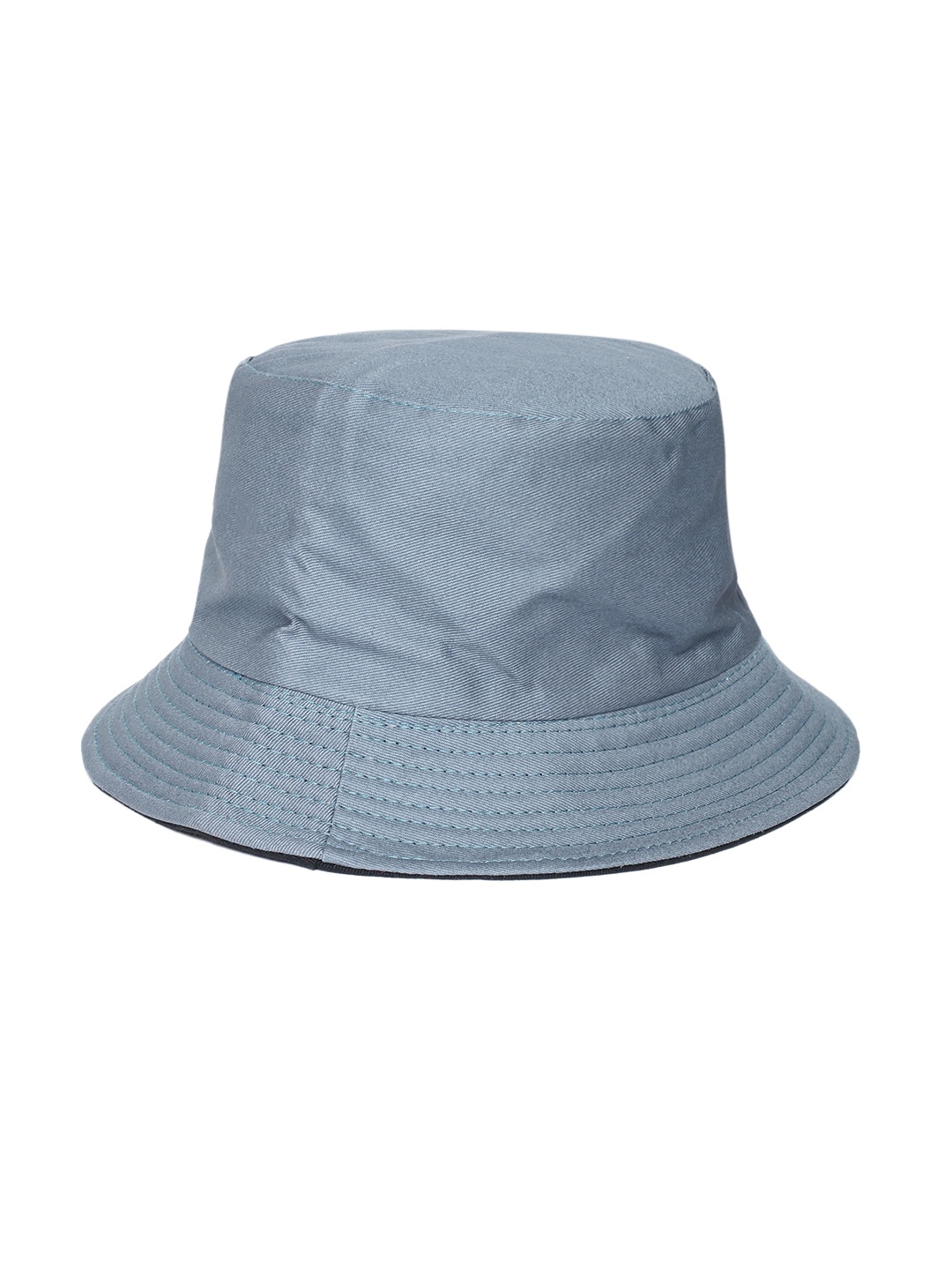 

boohooMAN Cotton Reversible Bucket Hat, Grey
