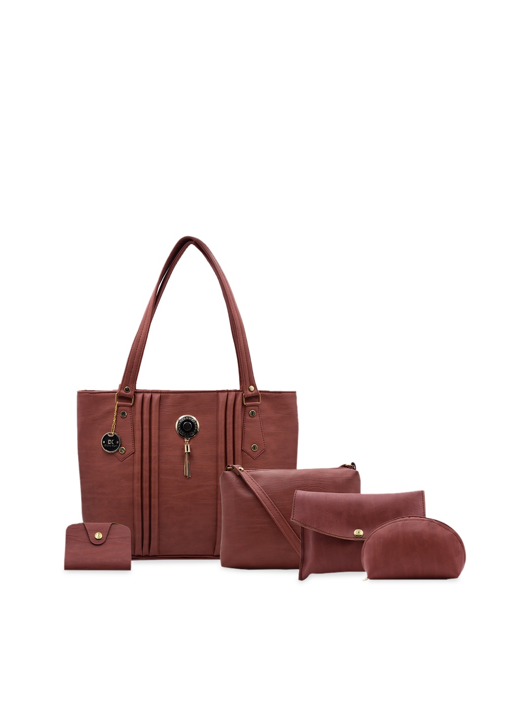 

Diana Korr PU Structured Shoulder Bag with Bow Detail, Peach