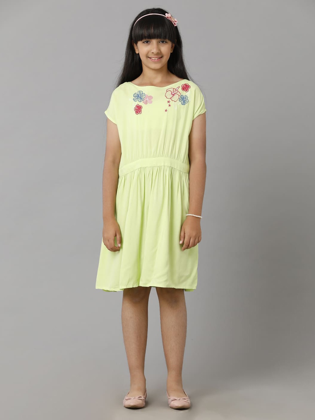 

UNDER FOURTEEN ONLY Green Dress