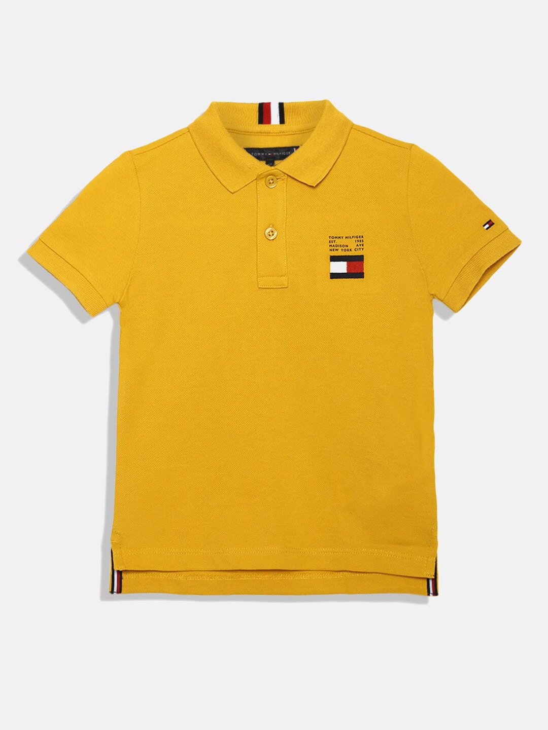 

Tommy Hilfiger Boys Polo Collar T-shirt, Yellow