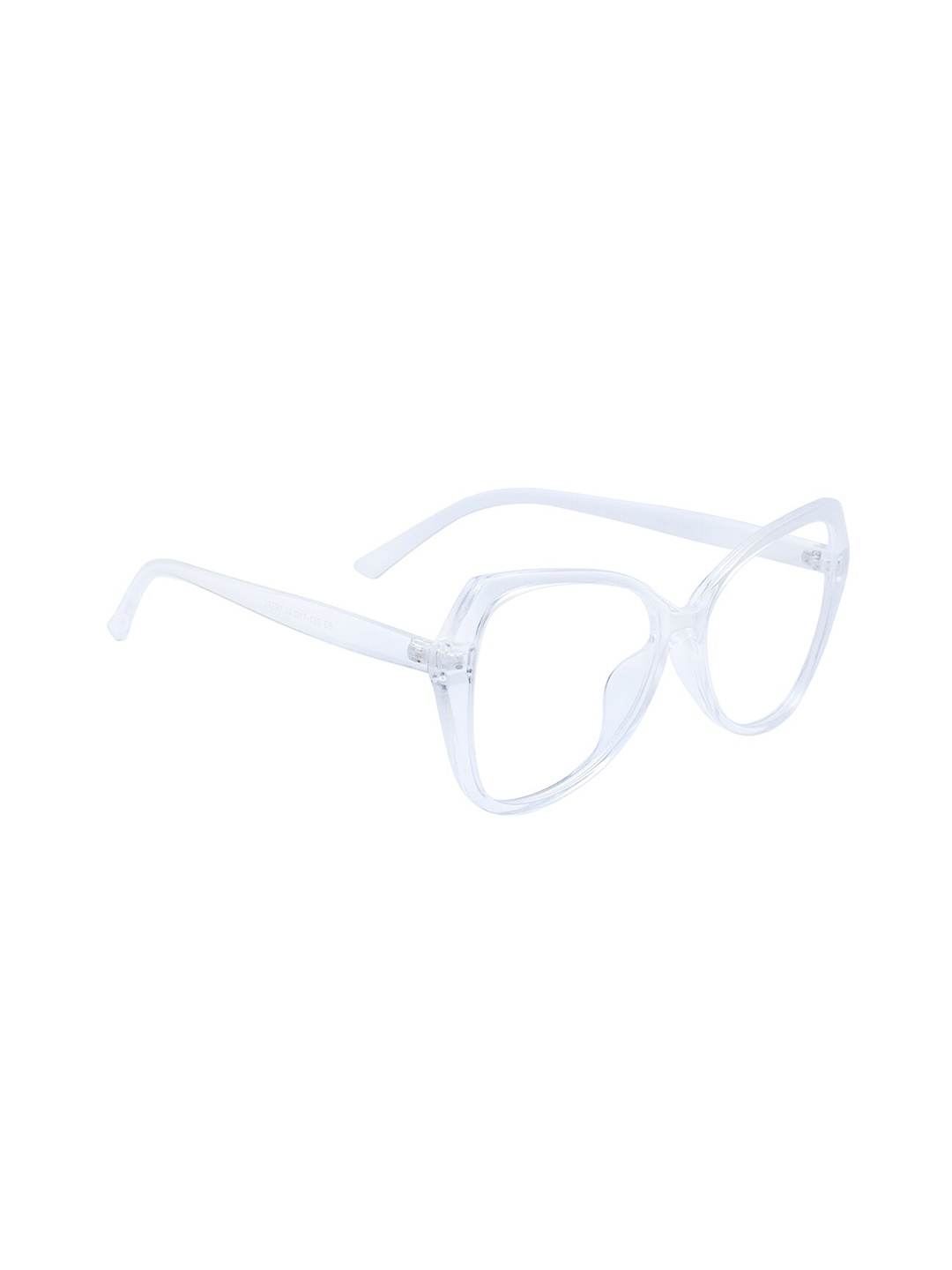 

Peter Jones Eyewear Full Rim Light Blocking Computer Butterfly Frames With Hard Card, Transparent