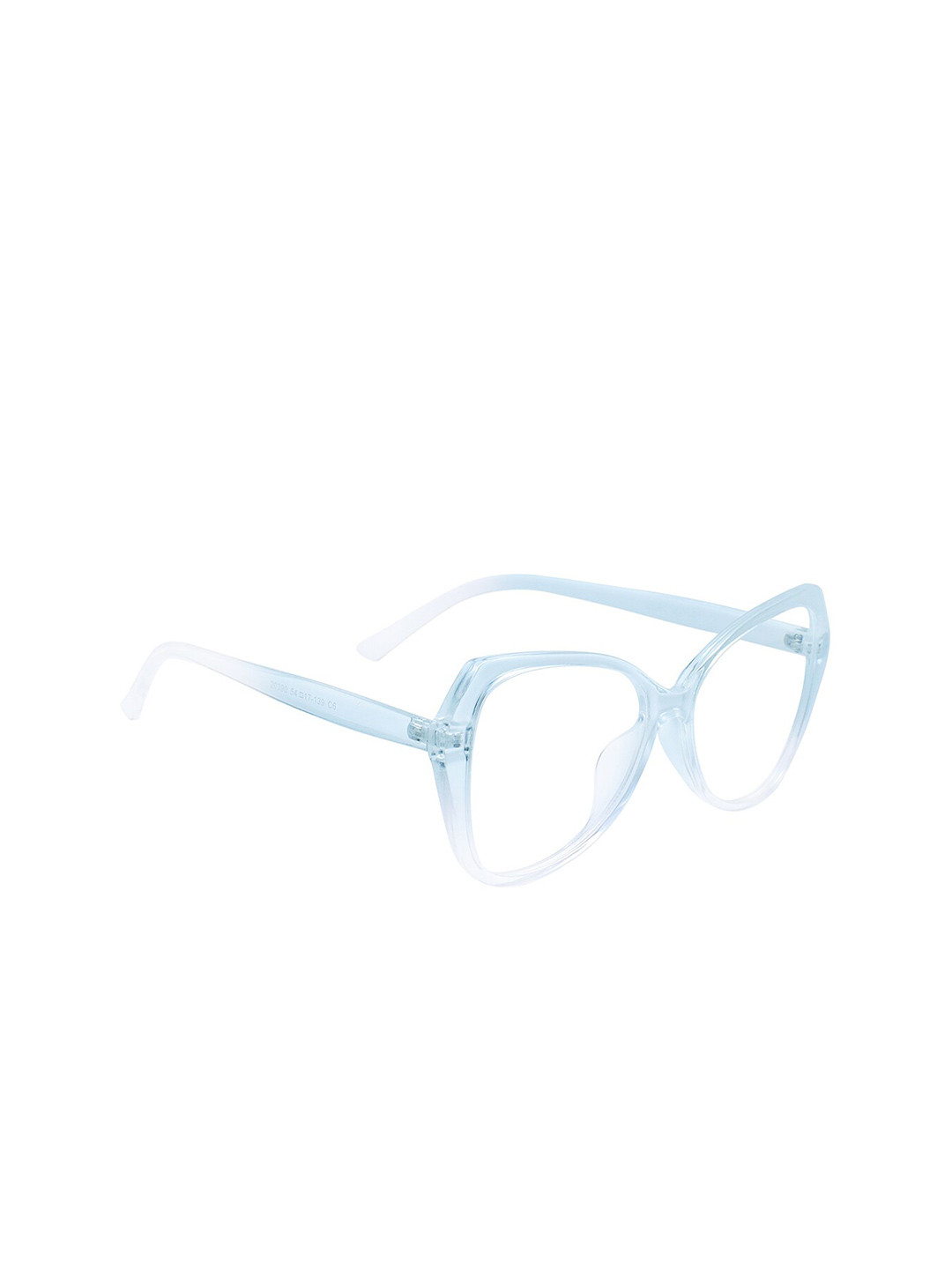 

Peter Jones Eyewear Full Rim Light Blocking Computer Butterfly Frames With Hard Card, Blue