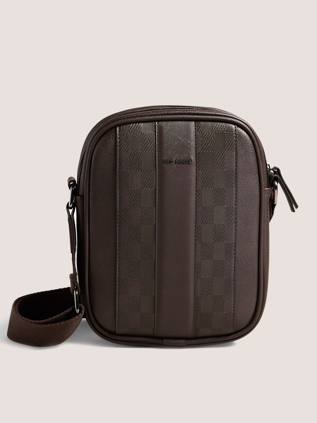 

Ted Baker Brown PU Bucket Sling Bag