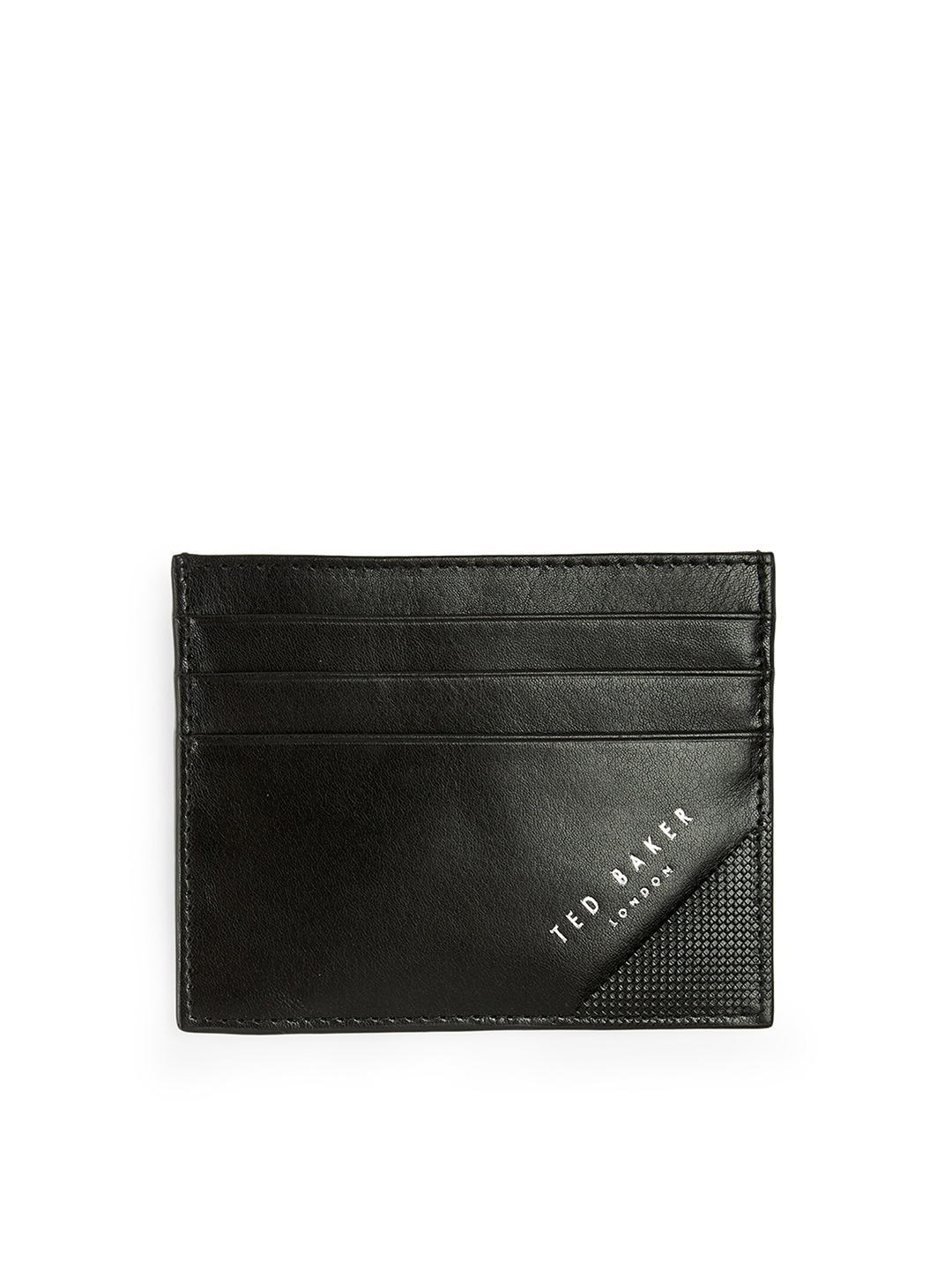 

Ted Baker Men Leather Card Holder, Black