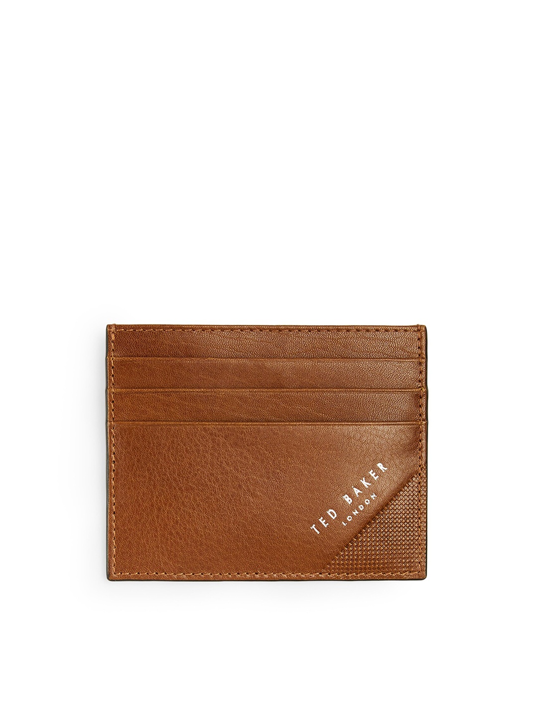 

Ted Baker Men Leather Card Holder, Brown