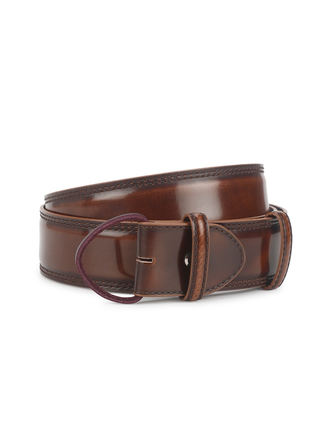 

ELLIOT RHODES Men Leather Belt, Brown