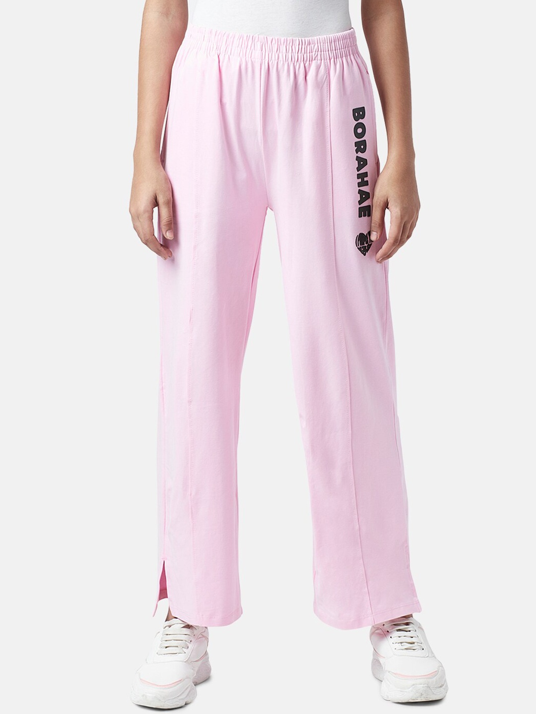 

Coolsters by Pantaloons Girls Mid-Rise Track Pants, Pink
