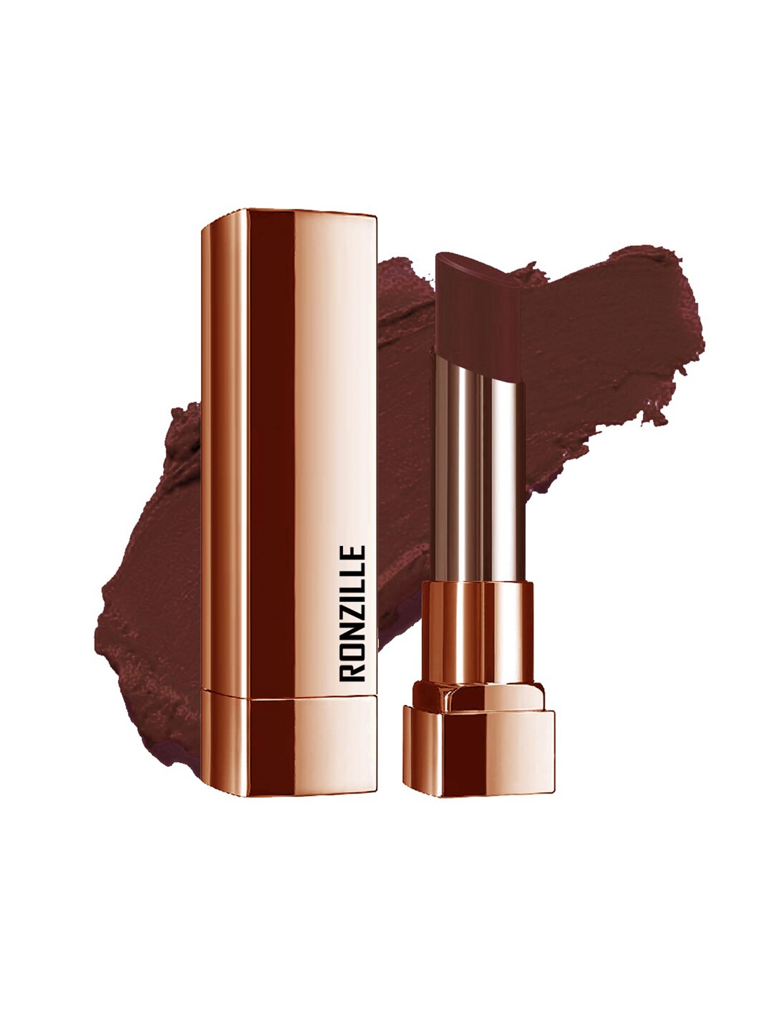 

Ronzille Long Stay Creamy Matte Lipstick 4.5 gm - RC 04, Brown