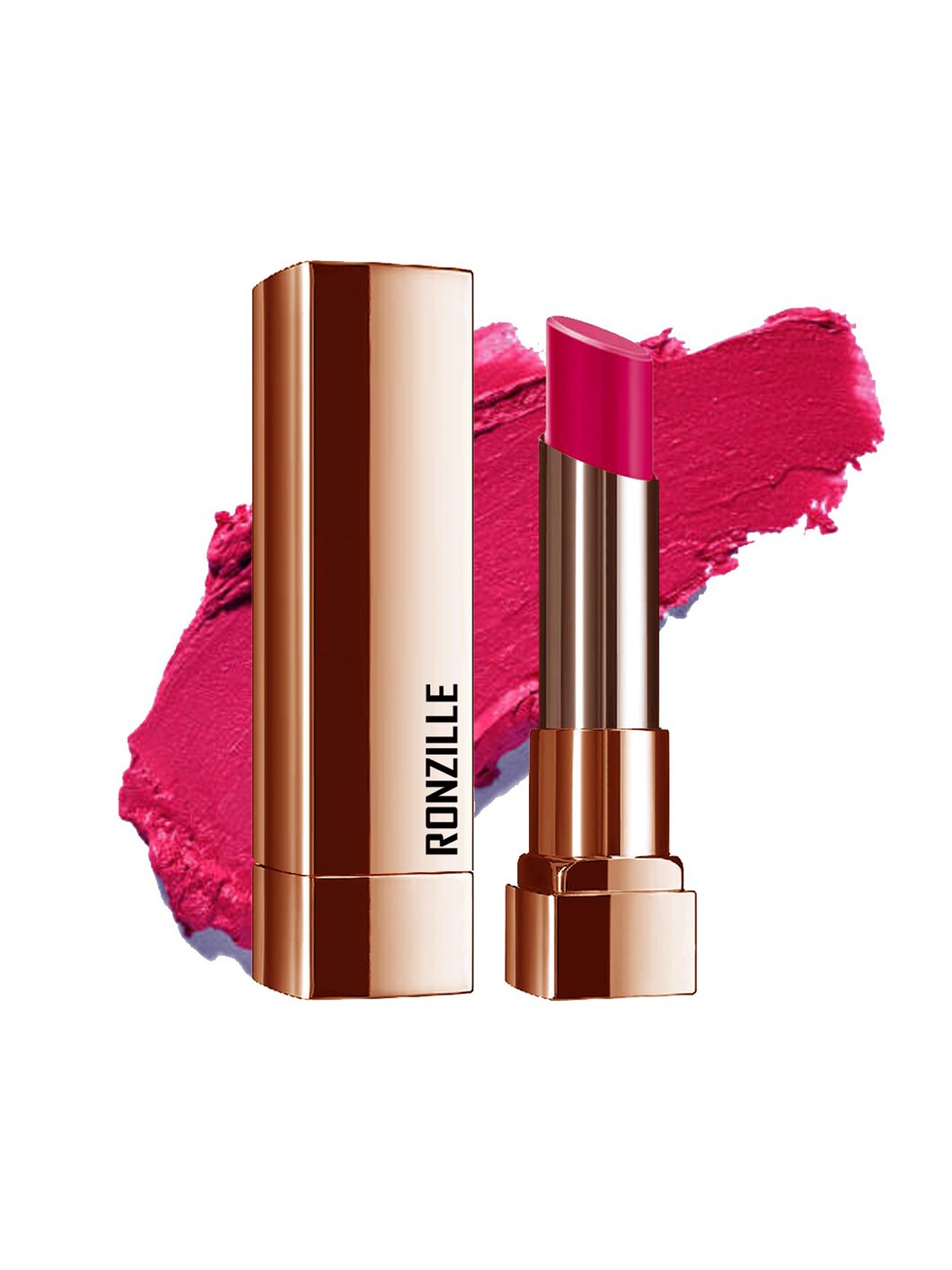 

Ronzille Long Stay Creamy Matte Lipstick 4.5 gm - RC 06, Magenta