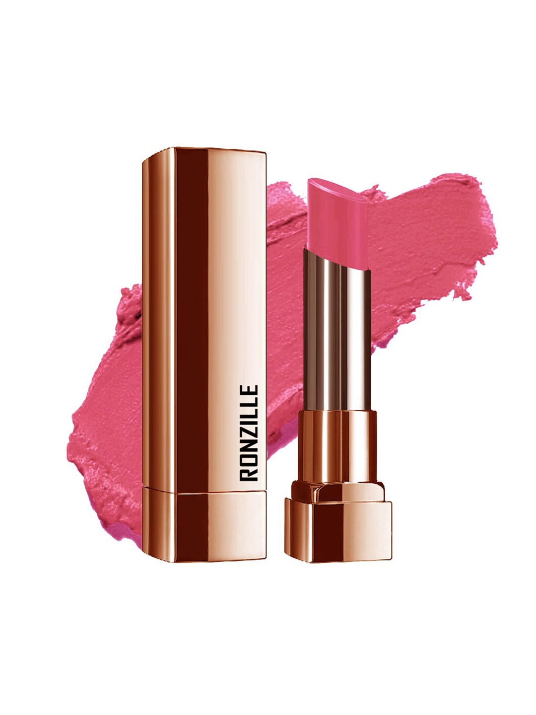 

Ronzille Long Stay Creamy Matte Lipstick 4.5 gm - RC 11, Pink