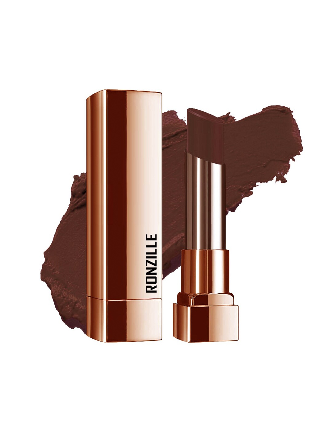 

Ronzille Non Drying Long Stay Creamy Matte Lipstick 4.5 g - Shade 14, Coffee brown