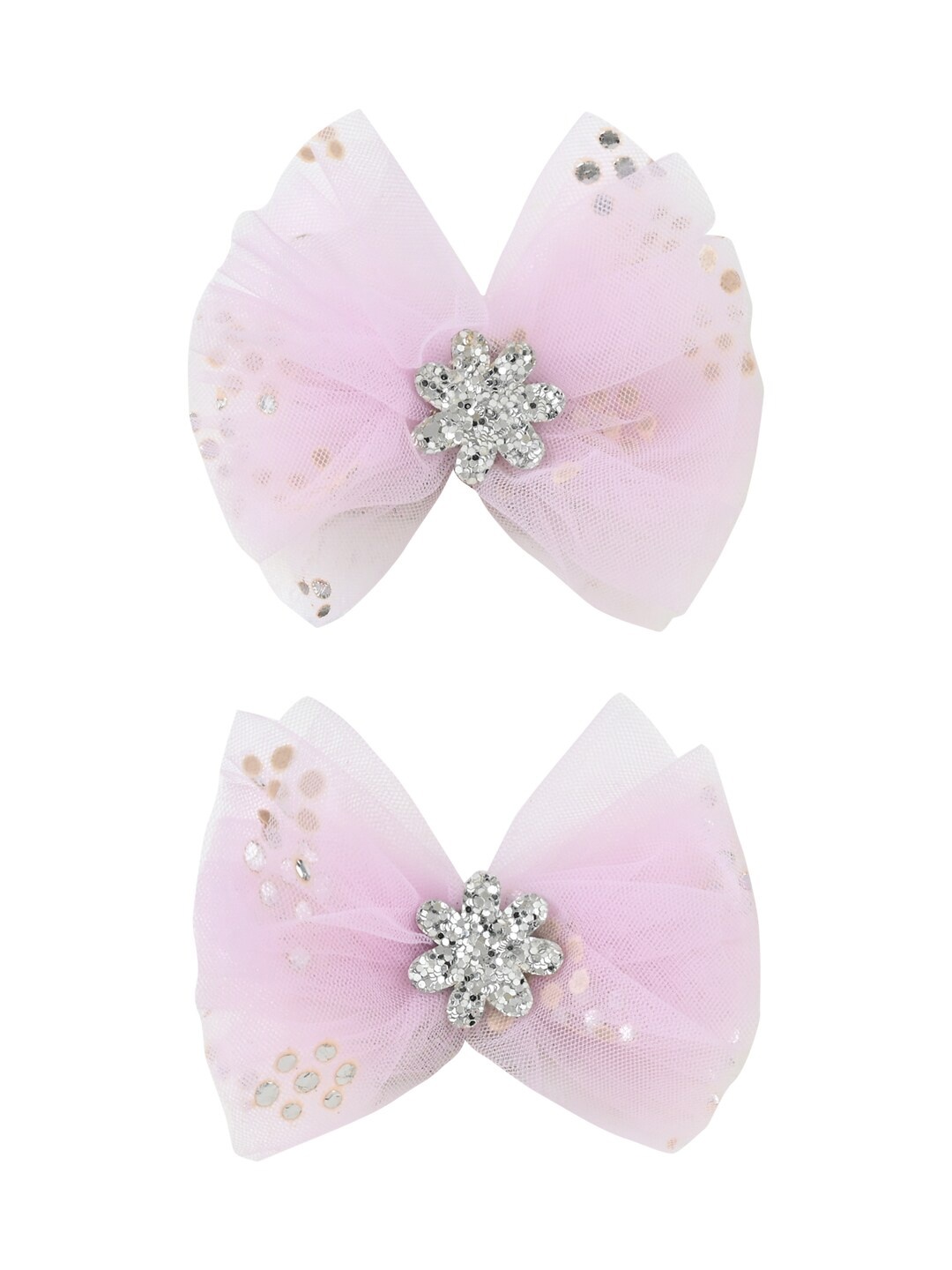 

Aye Candy Girls Set of 2 Embellished Alligator Hair Clip, Pink