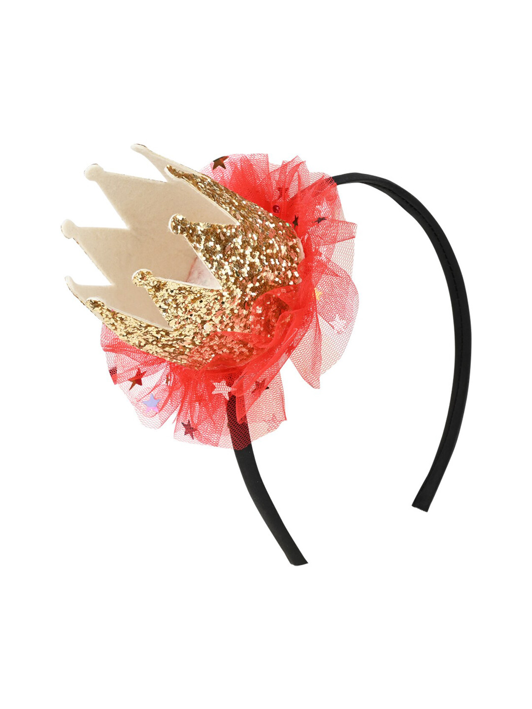 

Aye Candy Girls Star Birthday Crown Hairband, Red