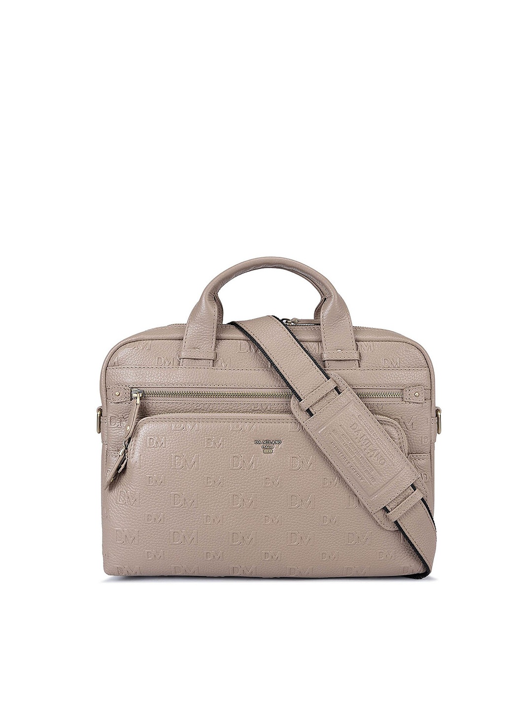 

Da Milano Leather Laptop Sleeve, Taupe