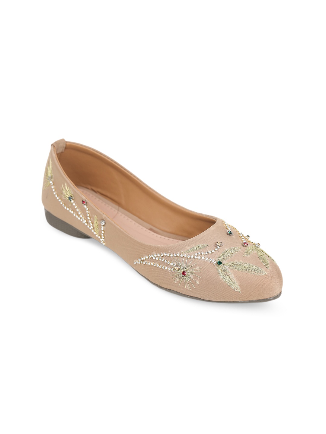 

Shezone Women Beige Ballerinas Flats