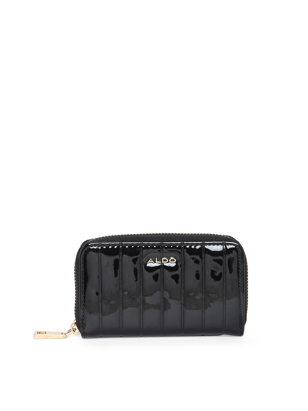 

ALDO Women Zip Around Wallet, Black