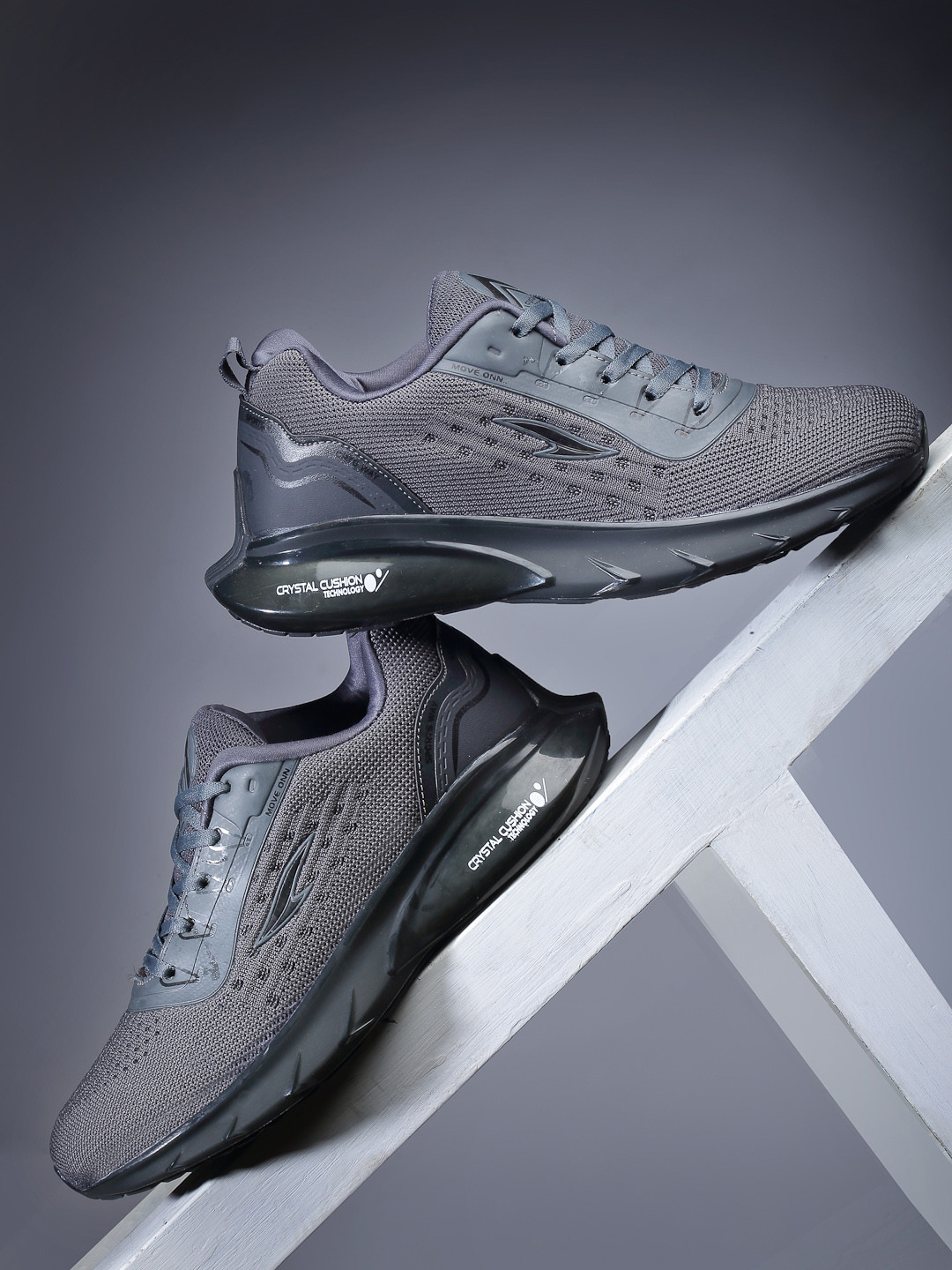 

ASIAN Men Lightweight Memory Foam Mesh Sneakers, Grey