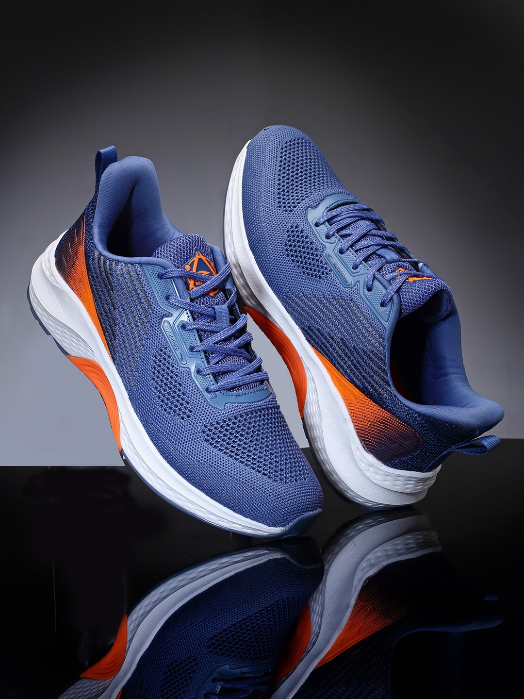 

ASIAN Men Lightweight Memory Foam Mesh Sneakers, Blue