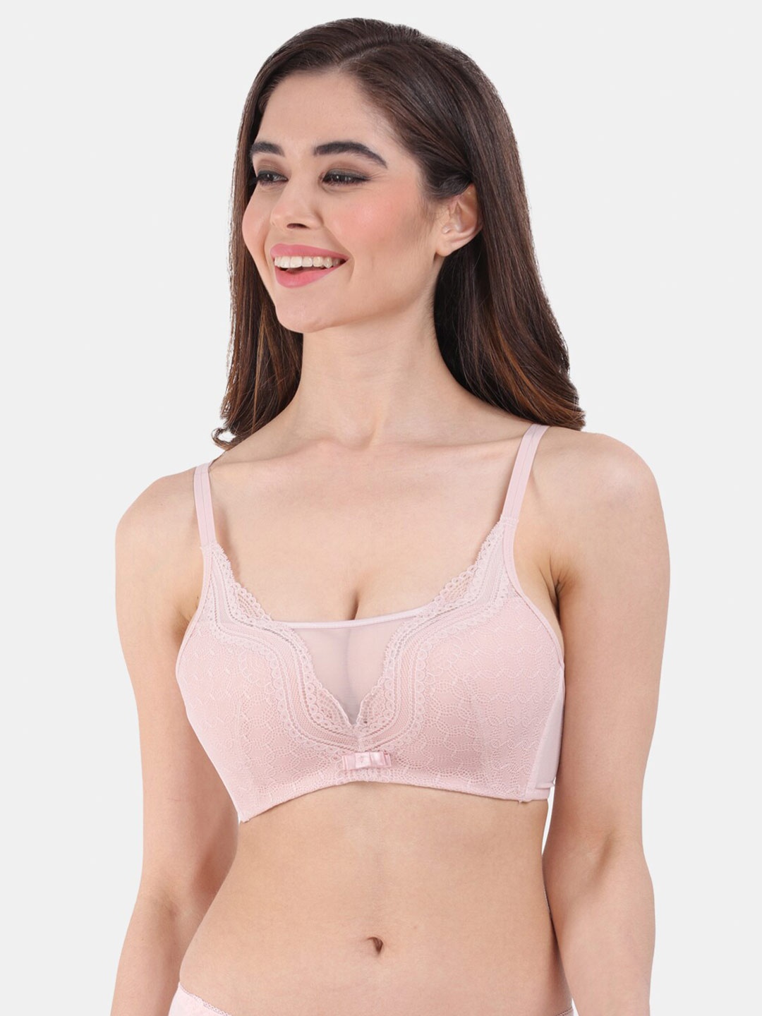 

Amour Secret Lightly Padded Non-Wired T-Shirt Bra, Peach