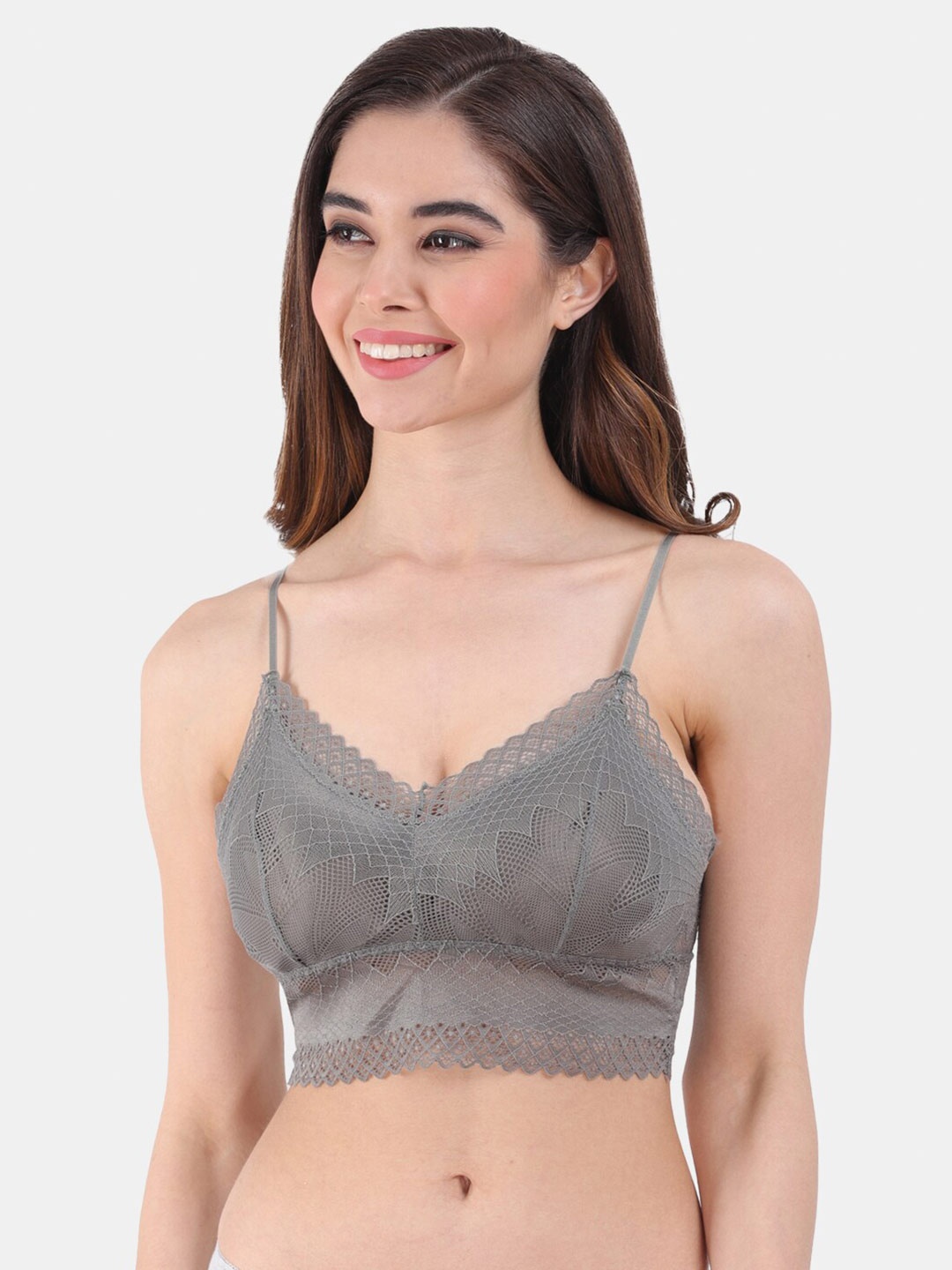 

Amour Secret Bralette Bra, Green