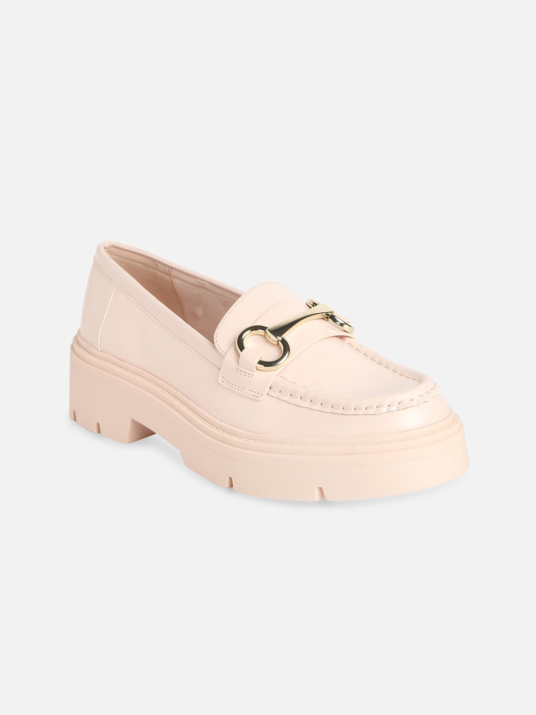 

ALDO Women Comfort Insole Horsebit Loafers, Peach