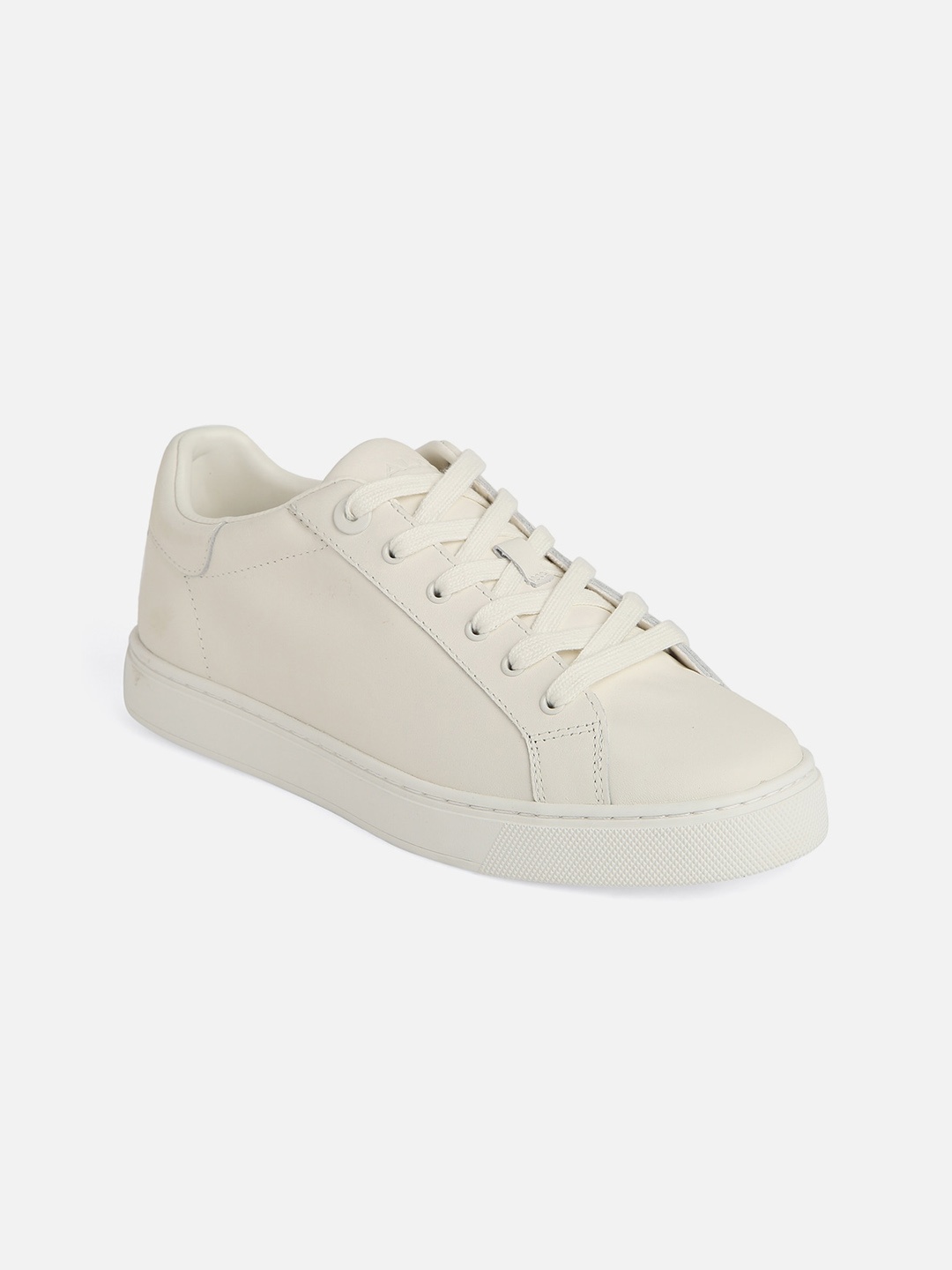 

ALDO Women Comfort Insole Leather Basics Sneakers, White