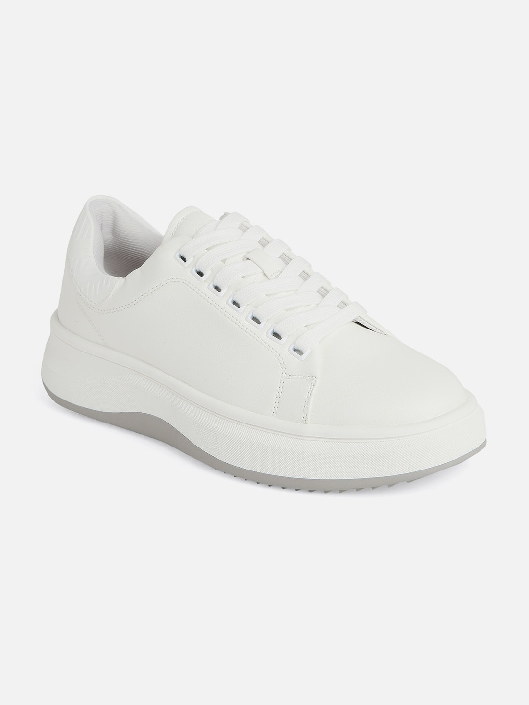 

ALDO Men Solid Lace Ups Sneakers, White