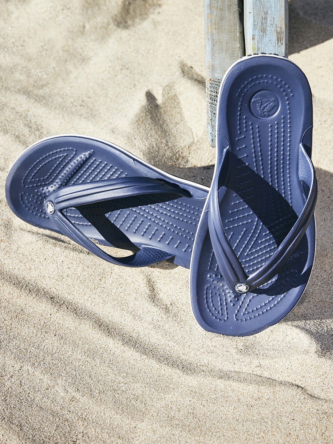 

Crocs Croslite Thong Flip-Flops, Navy blue