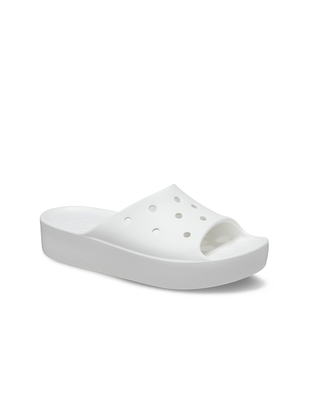 

Crocs Women's Classic Platform Slide, White