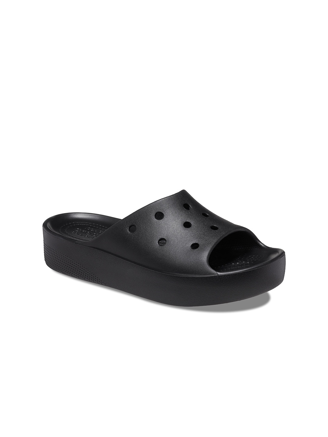 

Crocs Women's Classic Platform Slide, Black