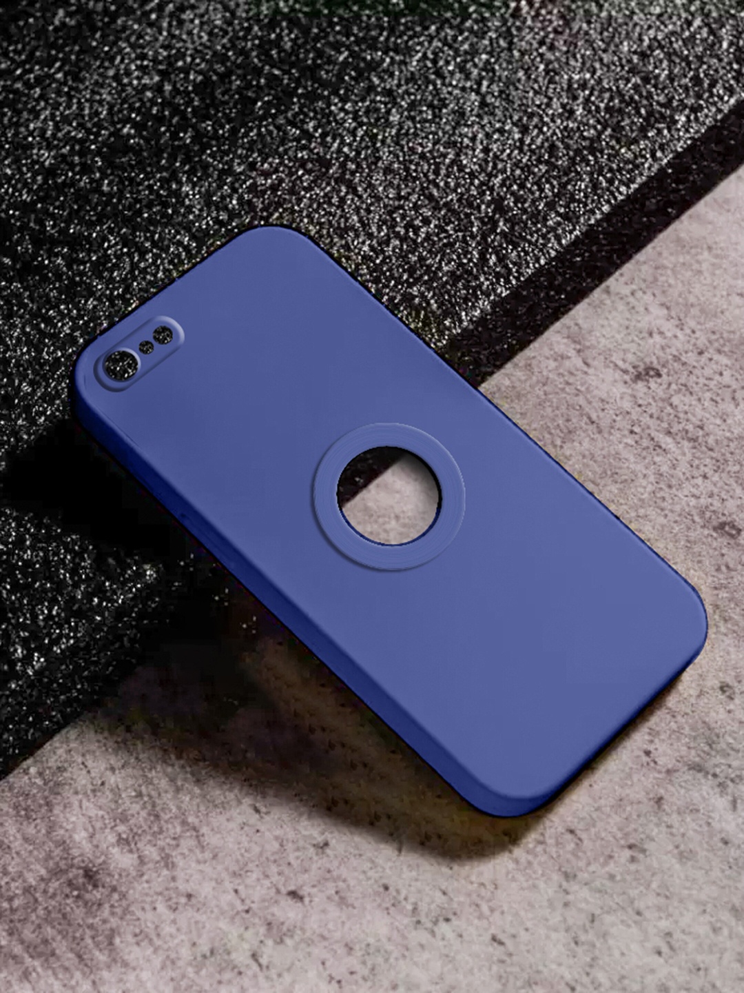 

Karwan Liquid Silicone Fit iPhone 6 Back Case, Blue