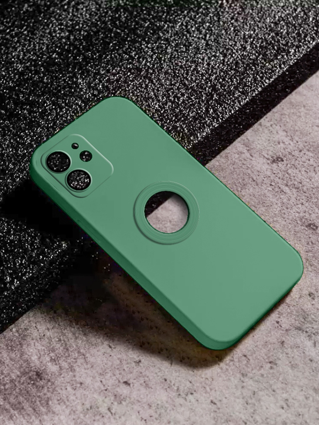 

Karwan iPhone 11 Cover Compatible & Phone Back Cover, Green