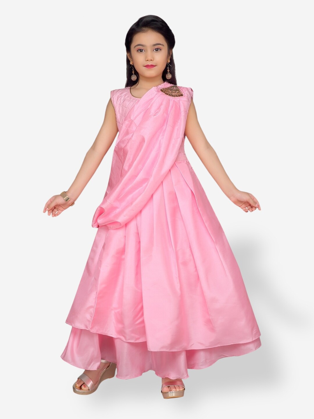 

Aarika Sleeveless Maxi Dress, Pink