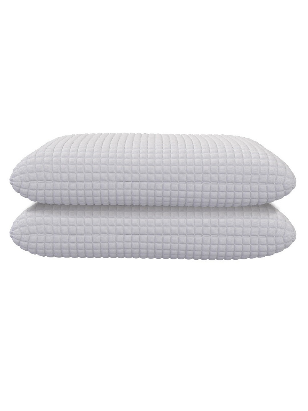 

THE SLEEP COMPANY 2 Pcs Cotton 360 Air ventilation Sleep Pillows, White