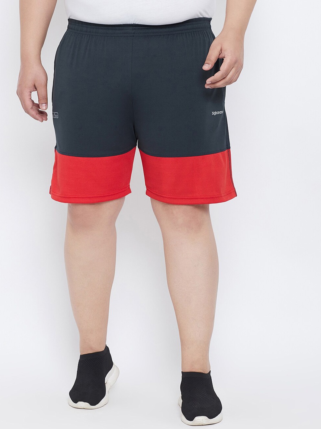

bigbanana Men Plus Size Rapid-Dry Sports Shorts, Teal