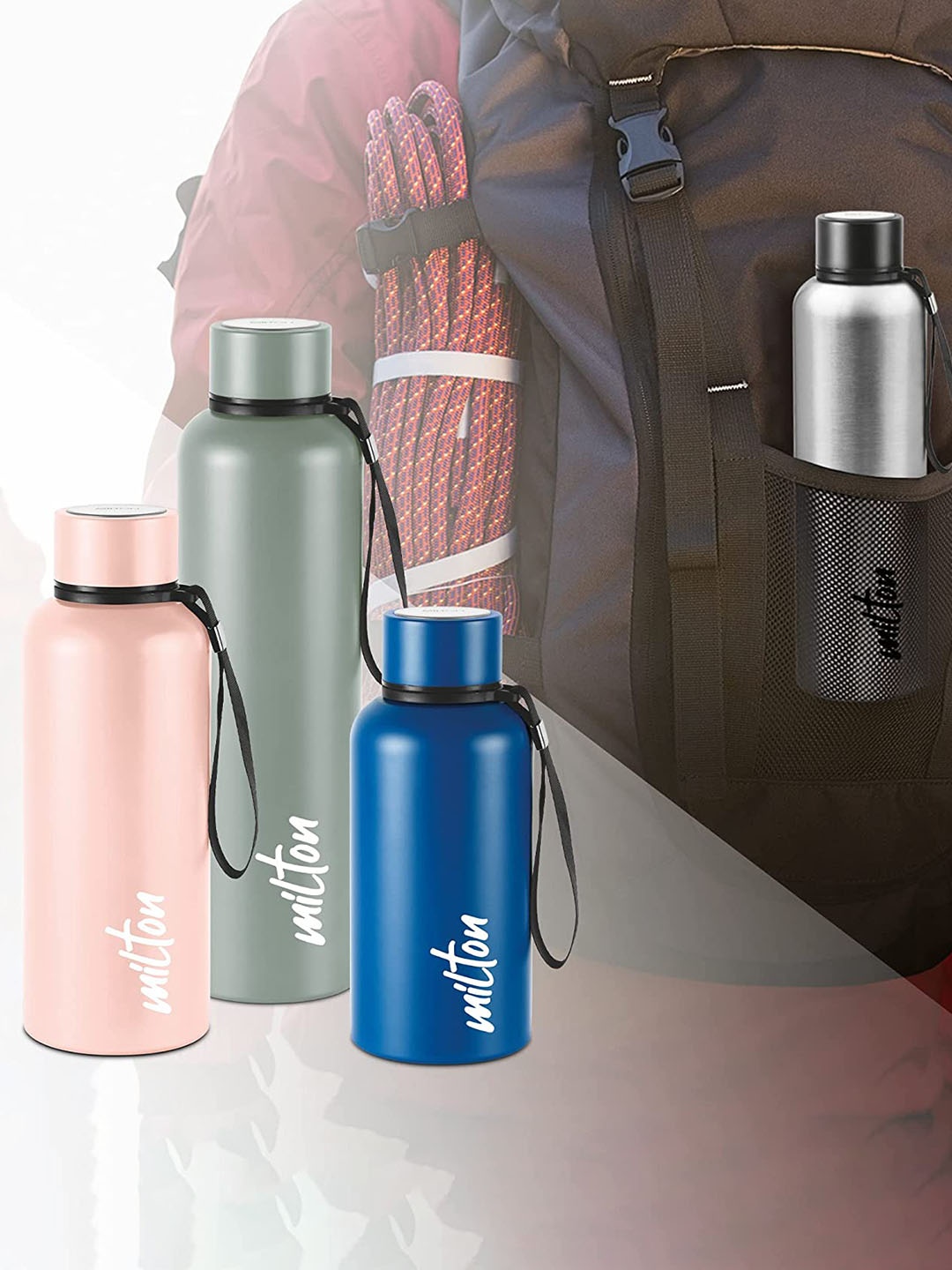 

Milton Aura 750 Black 24 Hours Hot and Cold Thermosteel Bottle 750 ml
