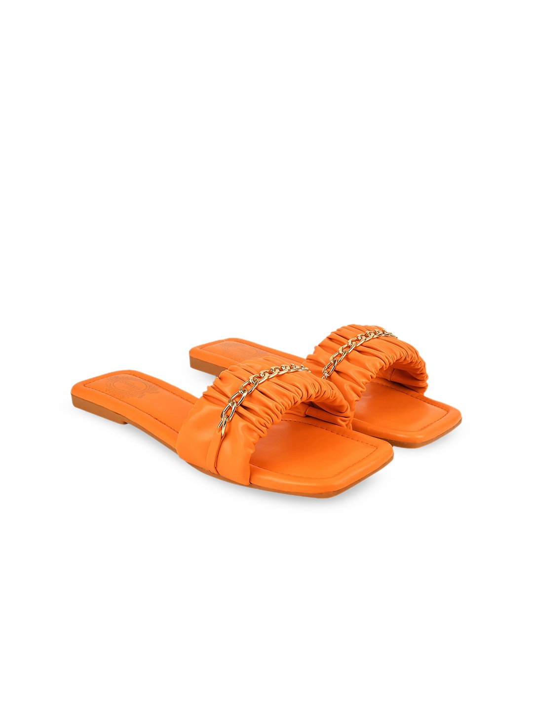 

Shoetopia Girls Embellished Ballerinas, Orange