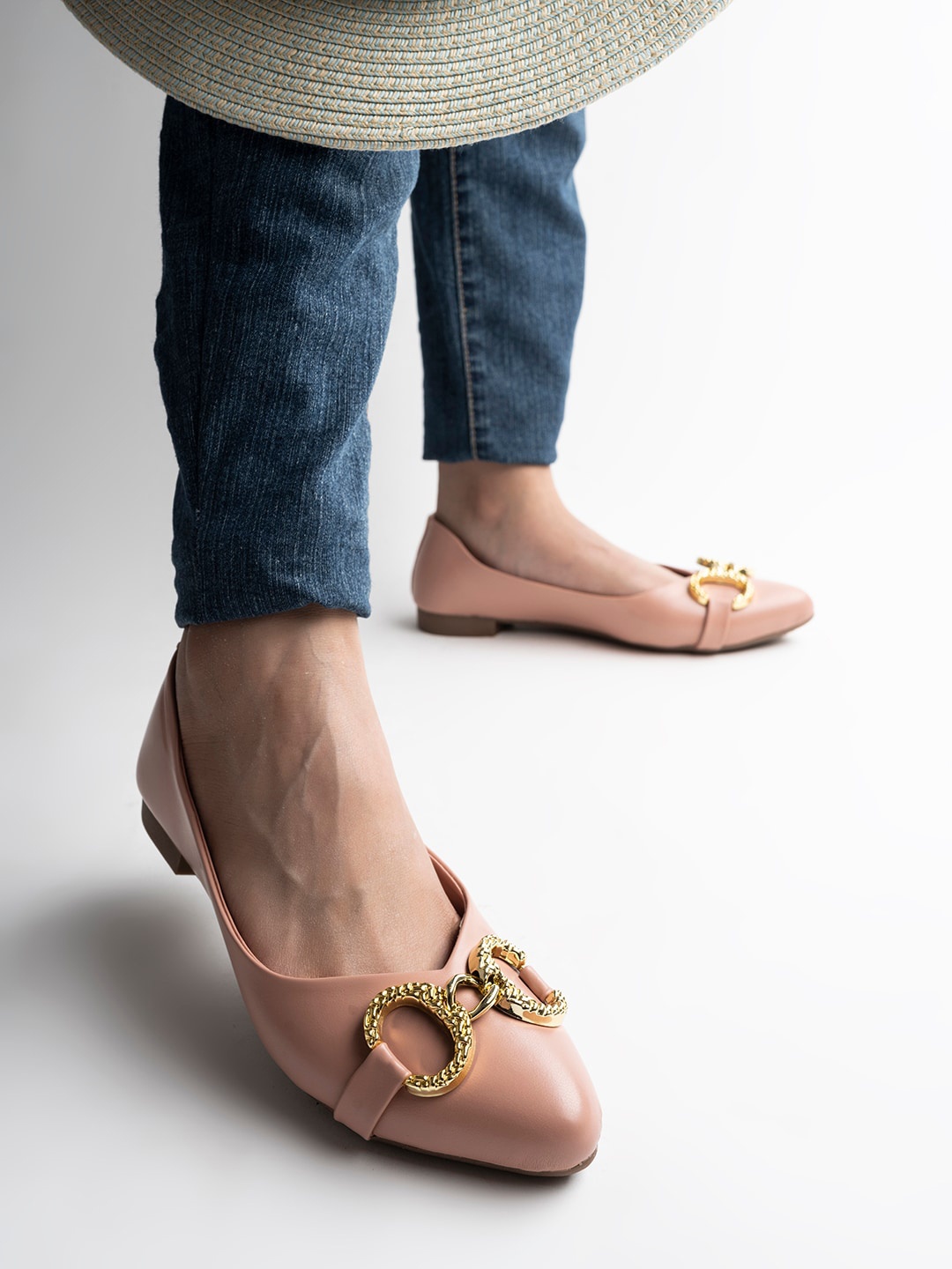 

Shoetopia Girls Ballerinas, Peach