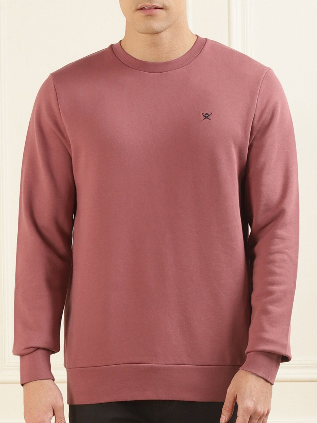 

HACKETT LONDON Round Neck Sweatshirt, Pink
