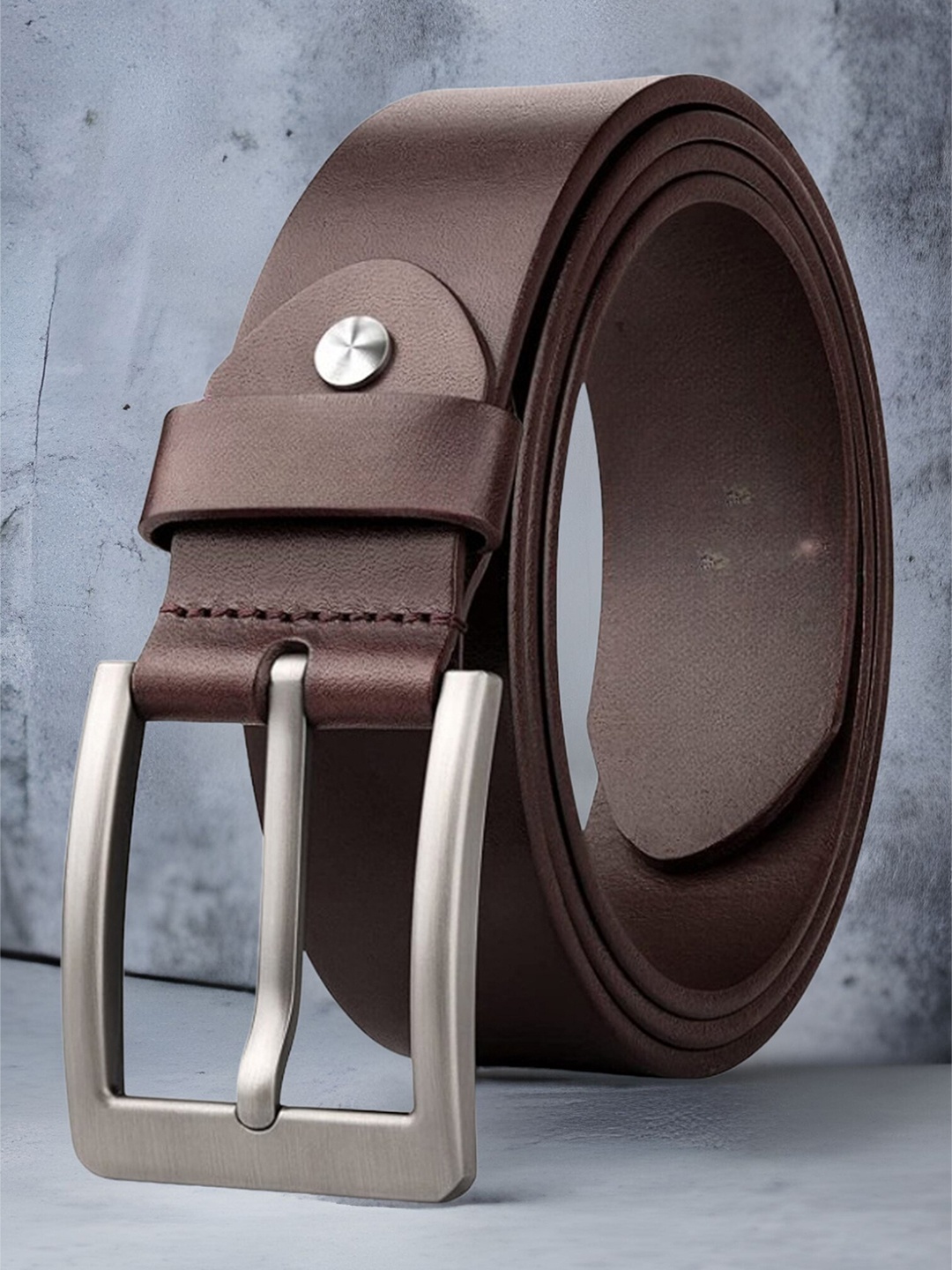 

ZORO Men Breathable Comfortable Genuine Leather Belt, Brown